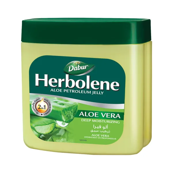 Dabur Herbolene Aloe Petroleum Jelly Enriched with Aloe Vera and Vitamin E 115 ml
