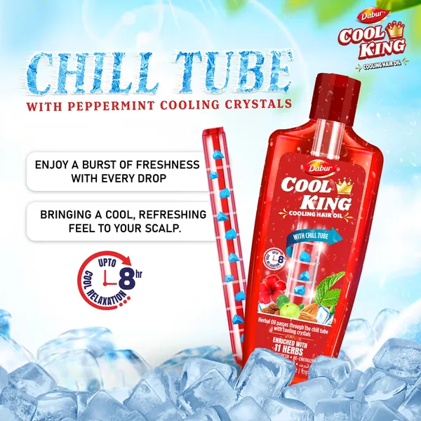 Dabur Cool King Cooling Hair Oil 200 ml (4)