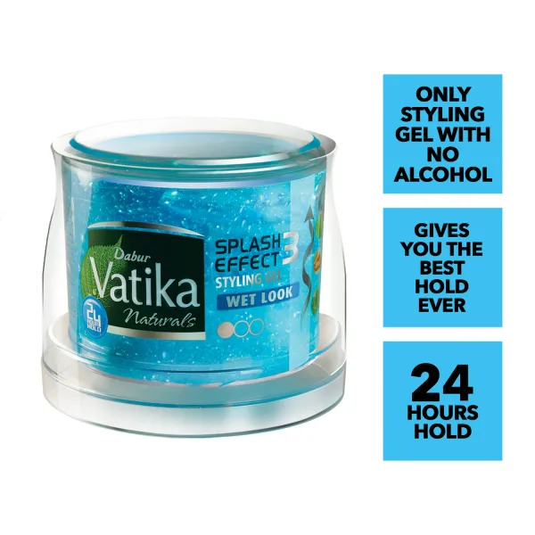 Dabur Vatika Styling Wet Look 250 ml (3)