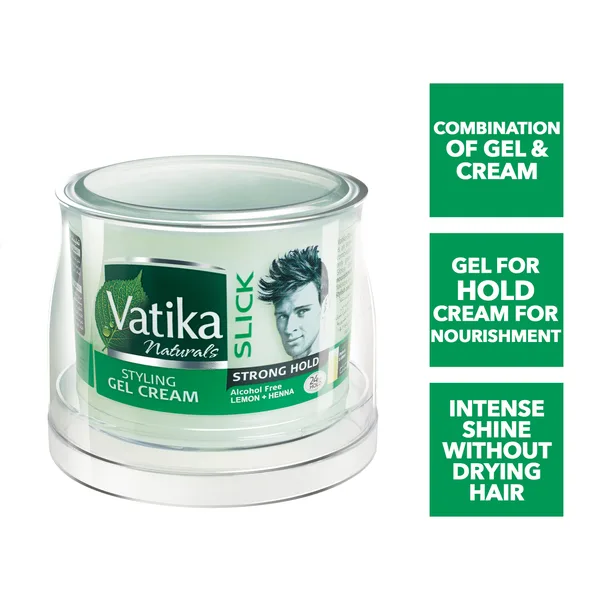 Dabur Vatika Styling Gel Cream Slick 250 ml (3)