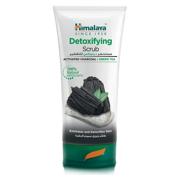 Himalaya Detoxifying Face Scrub with Activated Charcoal & Green Tea 150 ml