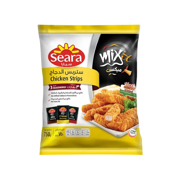 Seara Chicken Strips with 3 Seasonings 750 g
