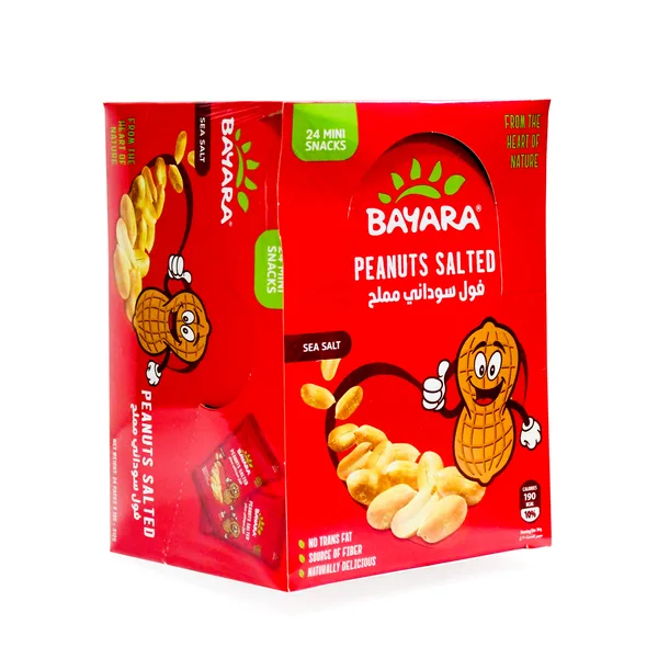 Bayara Salted Peanuts Value Pack 24 x 13 g (2)