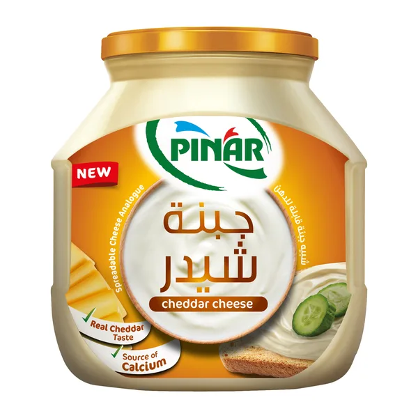 Pinar Processed Cheddar Cheese Spread 2 x 500 g (2)