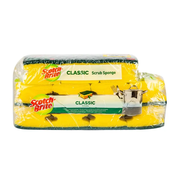 Scotch Brite Classic Scrub Sponge 8+3 (2)