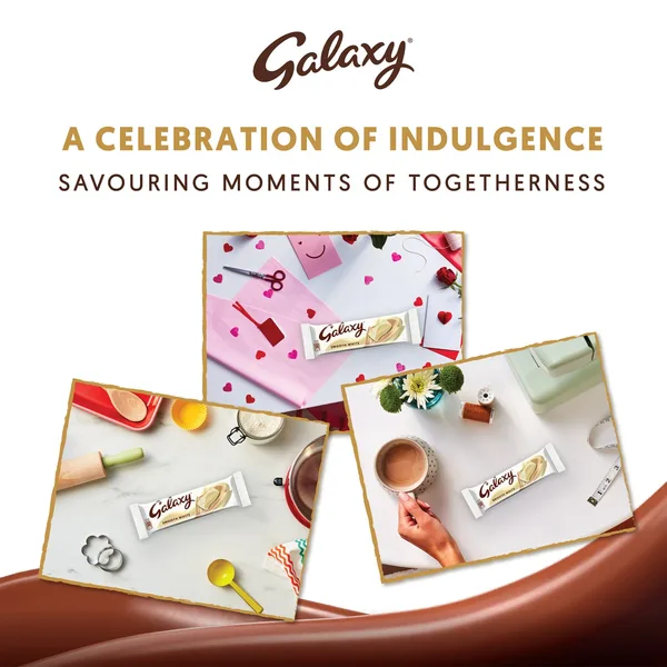Galaxy Chocolate Multipacks White Chocolate Bars 5 x 38 g (5)