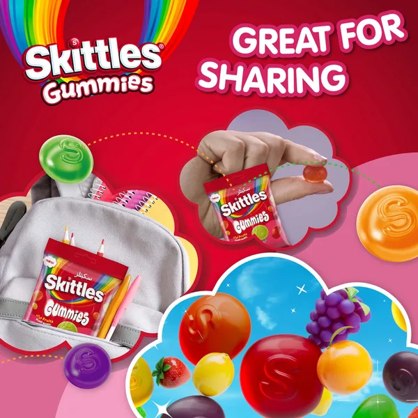 Skittles Fruity Gummies 60g (4)