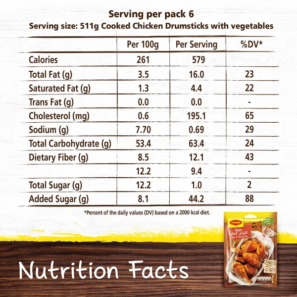 Maggi Hot and Spicy Cooking Mix 34 g (7)