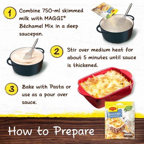 Maggi Bechamel Mix Natural 80 g (5)