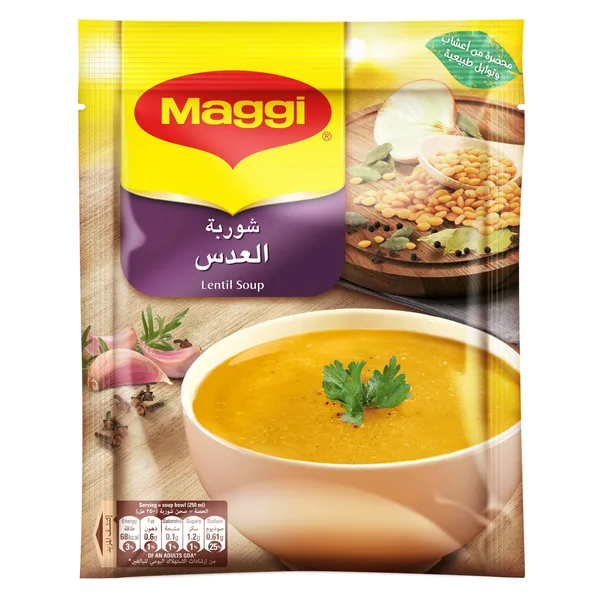 ماجي شوربة العدس مكونات طبيعية84جم 12حبة (2)