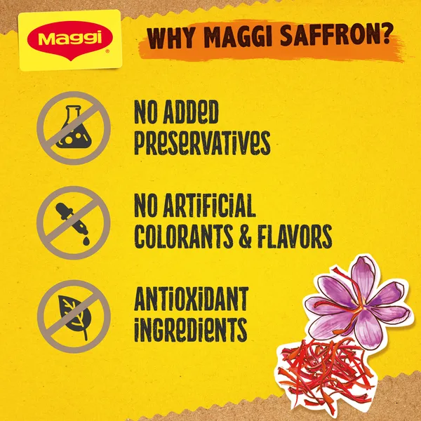 Maggi Saffron Stock Cube 20 g (3)
