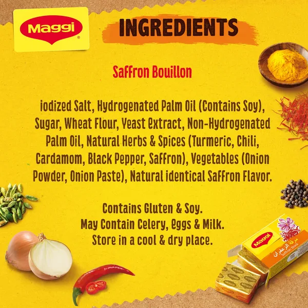 Maggi Saffron Stock Cube 20 g (5)