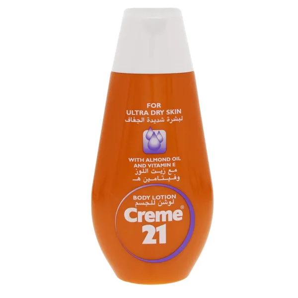 Creme 21 Ultra Dry Skin Body Lotion with Almond Oil and Vitamin E 250 ml