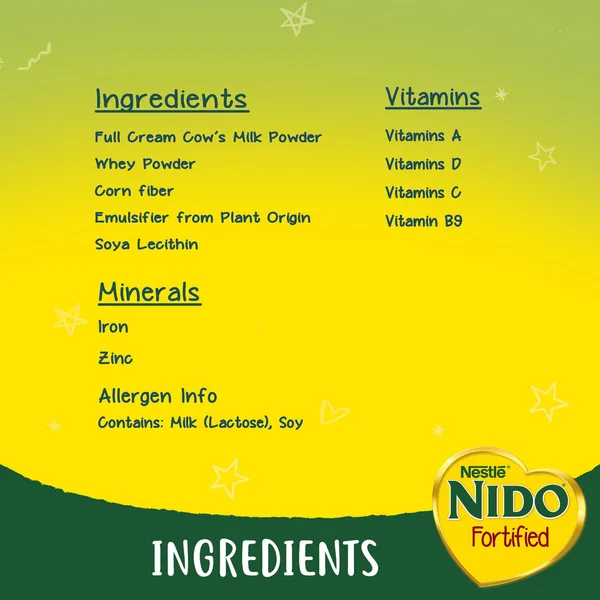 Nestle Nido Fortified Milk Powder Rich in Fiber 400 g (5)