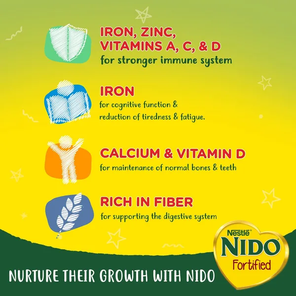 Nestle Nido Fortified Milk Powder Rich in Fiber 1.95 kg (3)