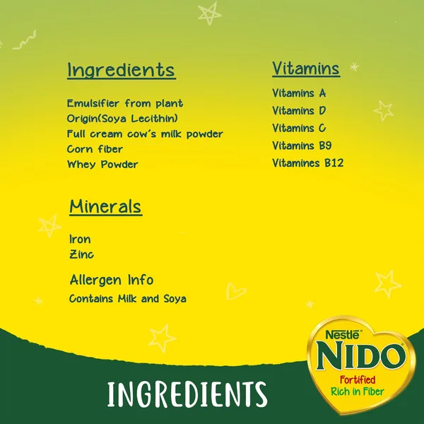 Nestle Nido Fortified Milk Powder Tin 900 g (6)