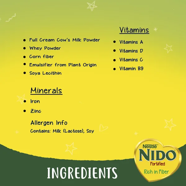 Nestle Nido Fortified Milk Powder Pouch 2250 g (6)