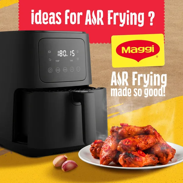 Maggi Hot Buffalo Mix Ideal for Air Fryer 65 g (4)