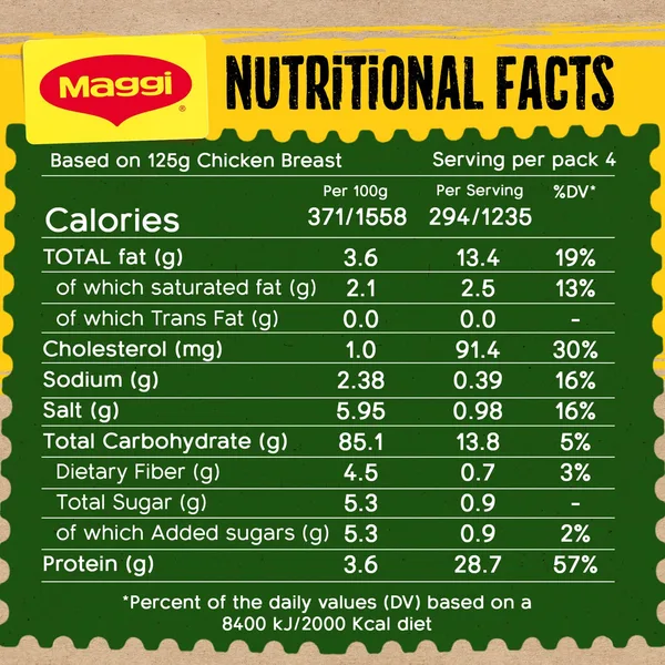 Maggi Garlic and Herbs Mix for Air Fryer 65 g (8)