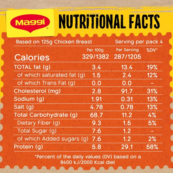 Maggi Fajita Mix for Air Fryer 65 g (8)