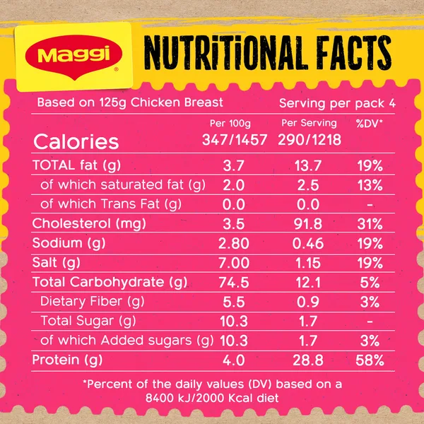 Maggi Korean BBQ Mix Ideal for Air Fryer 65 g (8)