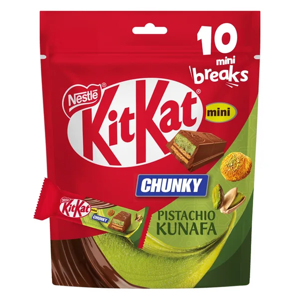 Nestle KitKat Mini Chunky Pistachio Kunafa 166 g (2)