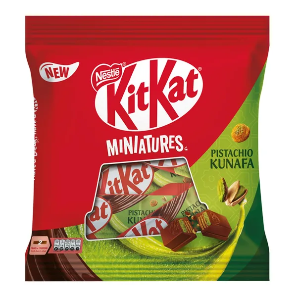Nestle KitKat Miniatures Pistachio Kunafa 96.3 g (10)