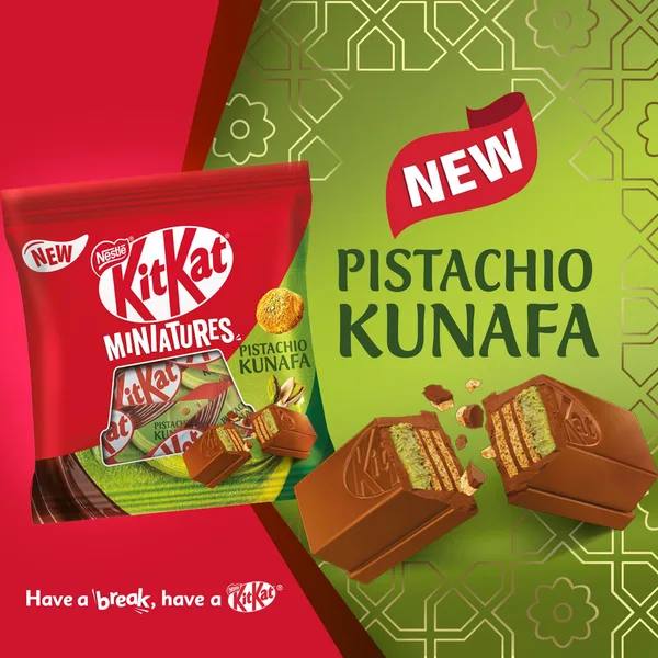 Nestle KitKat Miniatures Pistachio Kunafa 96.3 g (4)