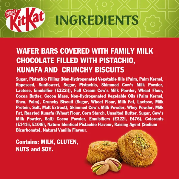 Nestle KitKat Miniatures Pistachio Kunafa 96.3 g (7)