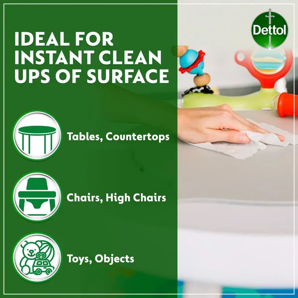Dettol Original 2 in 1 Anti-Bacterial Skin and Surface Wipes 120 pcs (2)