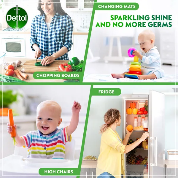 Dettol Anti-Bacterial Surface Disinfectant Value Pack 2 x 500 ml (4)