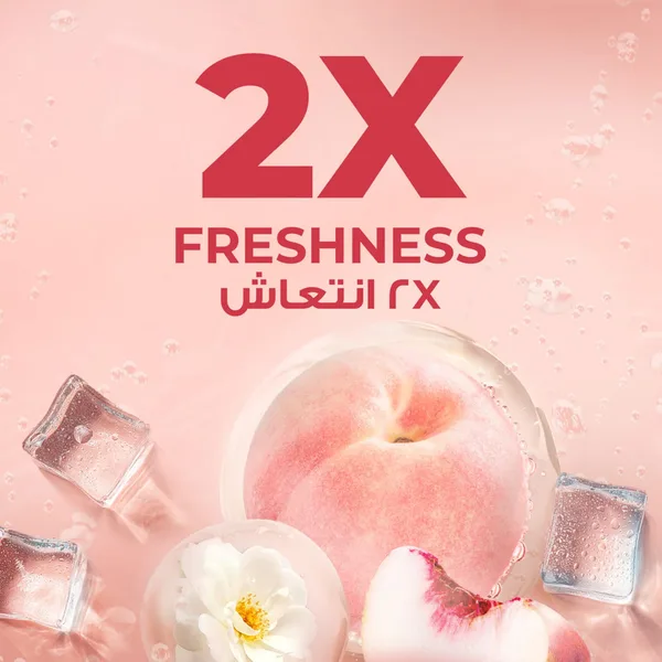 Lux Refreshing Body Wash Sparkling Peach Scent 400 g (4)