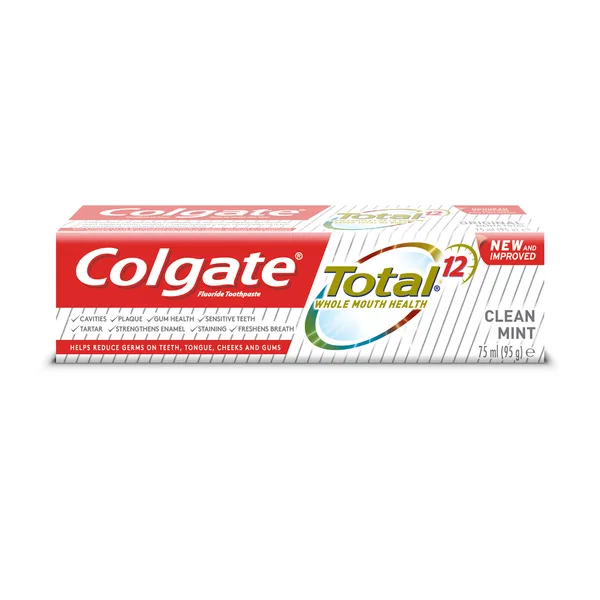Colgate Total 12 Clean Mint Toothpaste 75 ml (2)