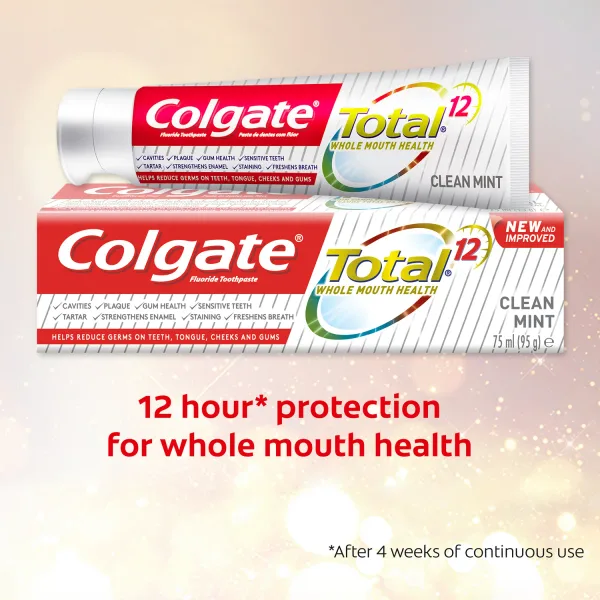 Colgate Total 12 Clean Mint Toothpaste 75 ml (5)