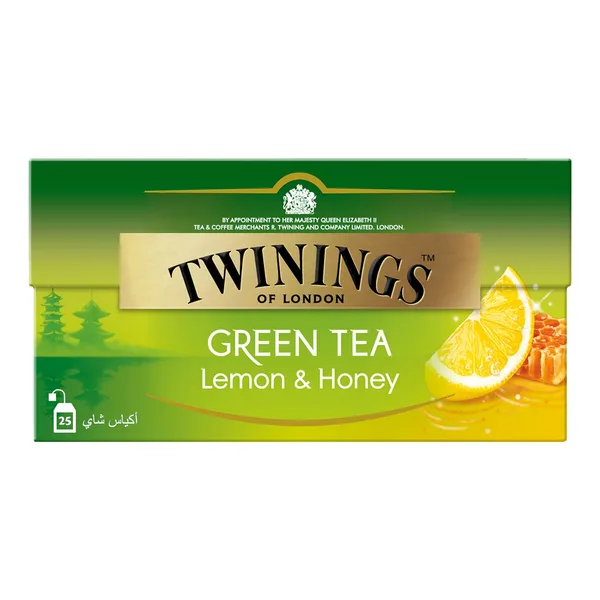 Twinings Lemon & Honey Green Tea 25 Teabags (2)