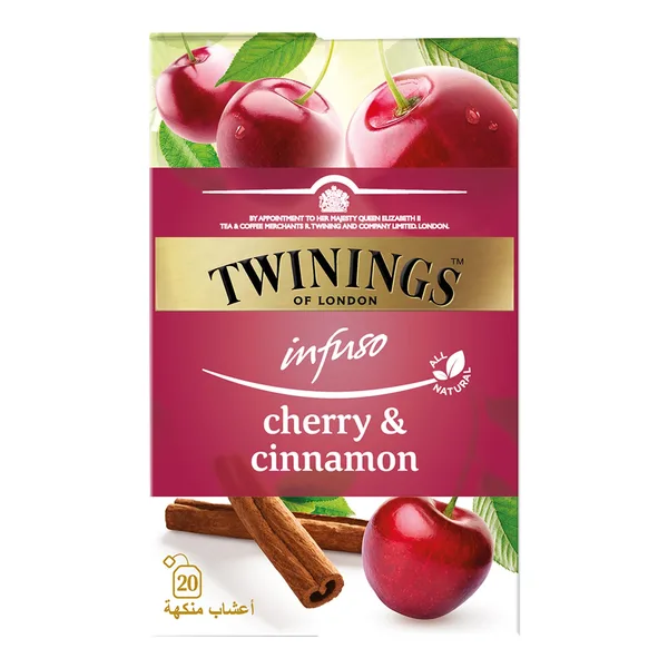 Twinings Infuso Cherry & Cinnamon Tea 20 Teabags (2)