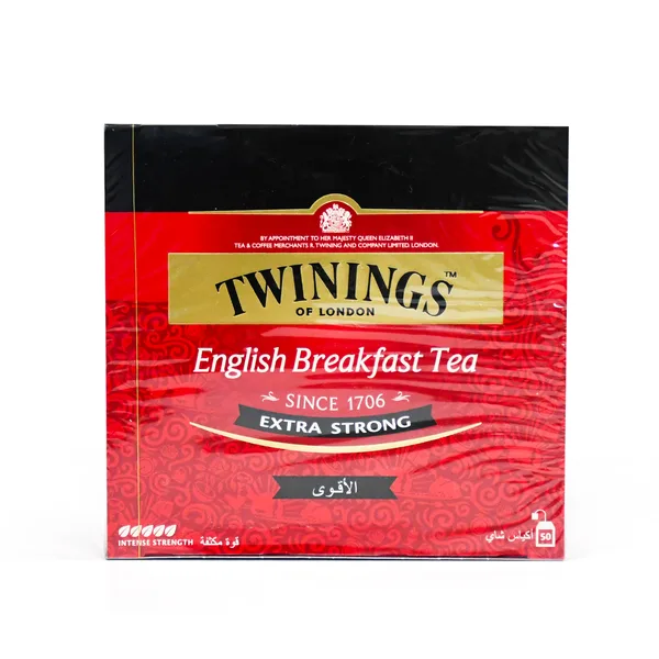 Twinings Extra Strong English Breakfast Tea 50 Teabags