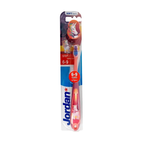 Jordan Step Brush Junior Soft Assorted Colors 1 pc (2)