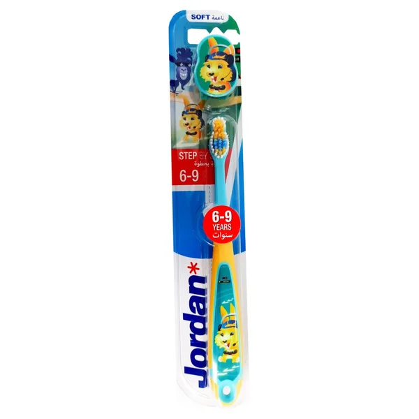 Jordan Step Brush Junior Soft Assorted Colors 1 pc (4)