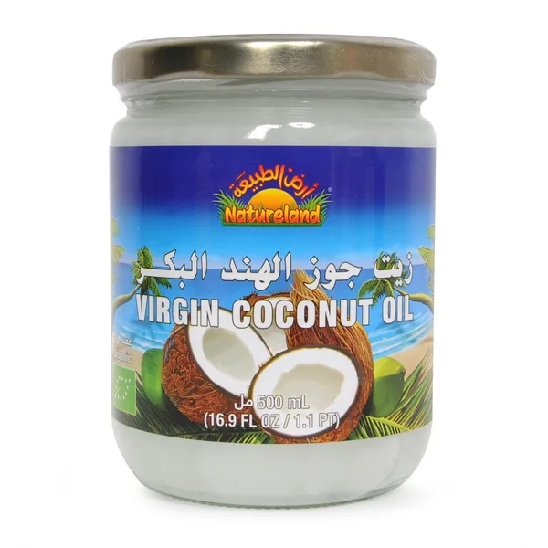 زيت جوز الهند بكر 500مل 1/2لتر تايلاندي