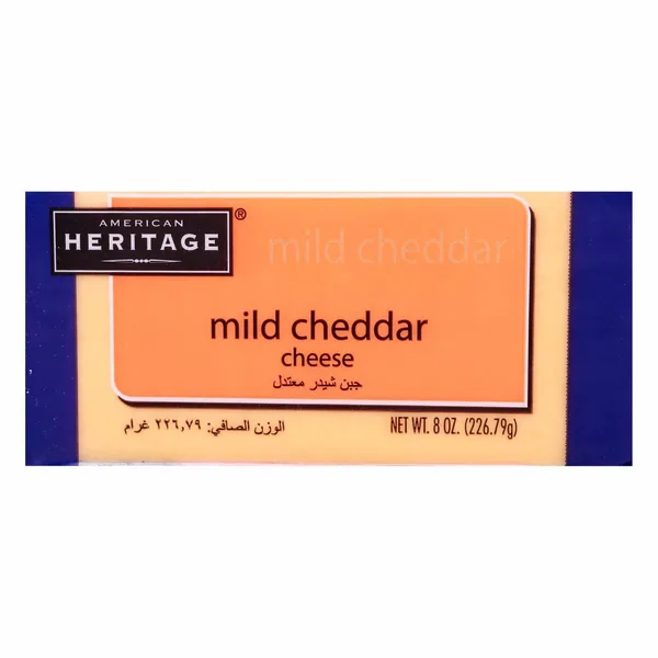 American Heritage Mild Cheddar Cheese 226.79 g