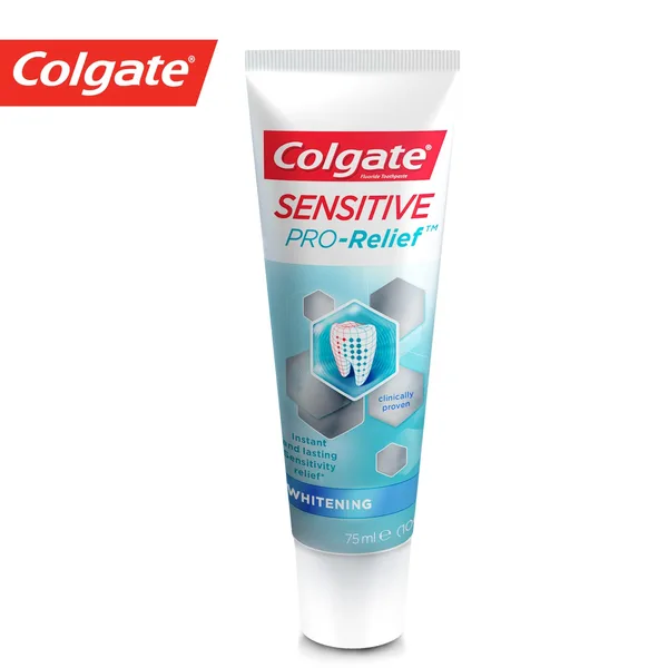 Colgate Fluoride Toothpaste Sensitive Pro-Relief Whitening 75 ml