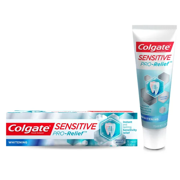 Colgate Fluoride Toothpaste Sensitive Pro-Relief Whitening 75 ml (2)