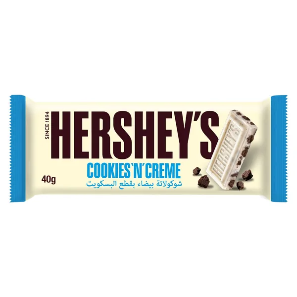Hershey's Cookies 'n' Creme Flavour White Chocolate 40 g (2)