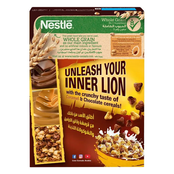 Nestle Lion Caramel Breakfast Cereal 400 g (2)
