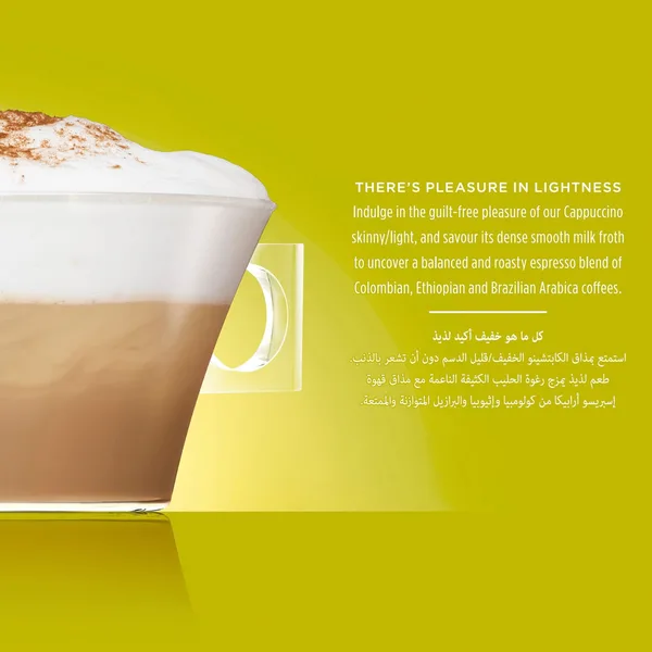 Nescafe Dolce Gusto Skinny Cappuccino Coffee 16 pcs (7)