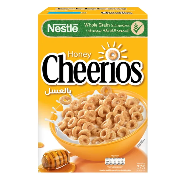 Nestle Honey Cheerios Breakfast Cereal 375 g (10)