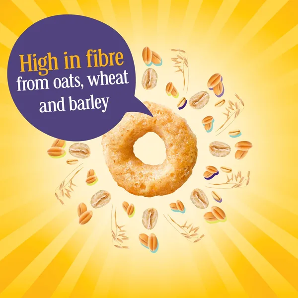 Nestle Honey Cheerios Breakfast Cereal 375 g (8)