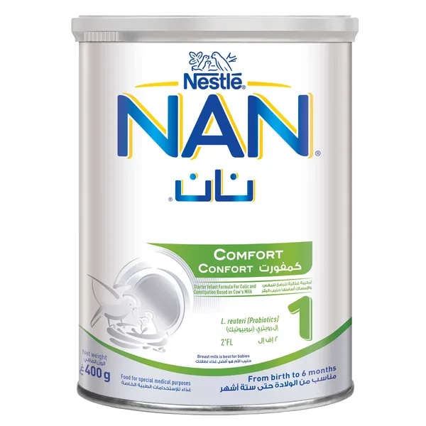 Nestle NAN Comfort 1 Starter Infant Formula From Birth to 6 Months 400 g (2)