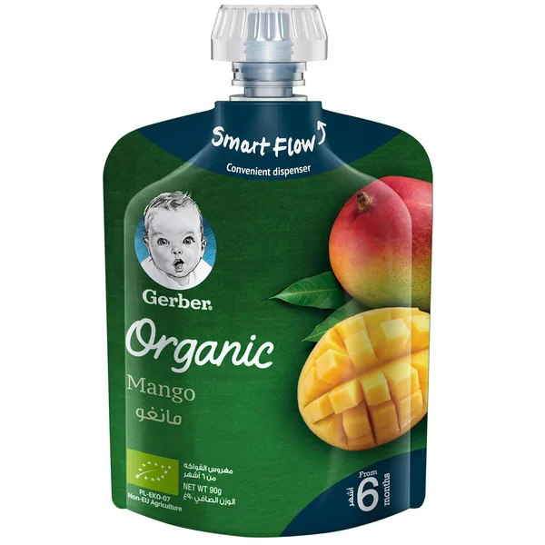 Gerber Organic Mango Baby Food From 6 Months 90 g (11)